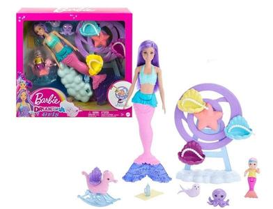 Barbie Sirena Dreamtopia, set da gioco con Bambole e Accessori Free Shipping View