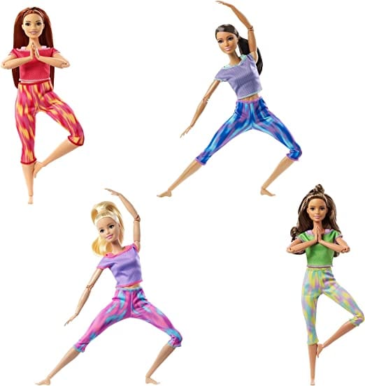 Barbie Snodata, Bambola made to Move con 22 Punti snodabili Pick A Best