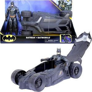 Batman Batmobile  40cm con Personaggio Batman 30cm 2025 New Sale Online