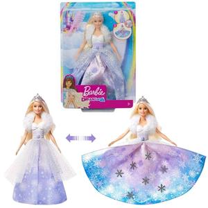 Barbie Principessa Magia di Inverno, Bambola con Vestito Trasformabile Cheap Sale Countdown Package