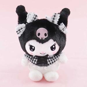 Kuromi Gingham Lolita Plushie - Mini Outlet Clearance Store