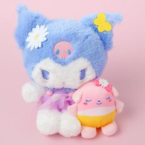 Kuromi Daisy Plushie - Medium Real For Sale