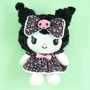 Kuromi Flower Dress Plushie - Small Free Shipping Hot Sale