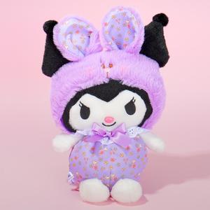 Kuromi Flower Bunny Plushie - Medium Big Discount For Sale