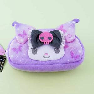 Kuromi Face Oval Fluffy Pouch Buy Cheap Browse