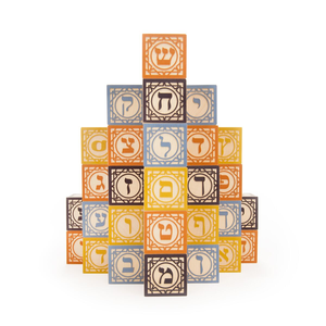 Uncle Goose Hebrew Blocks Choice