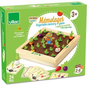 Vilac Vegetable Garden Memory Game Free Shipping Fake