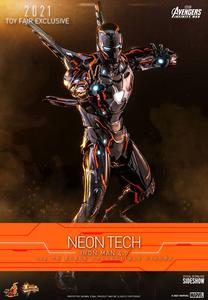 Hot Toys Marvel Iron Man Mark 50 Neon Tech - Orange Version 1/6 Scale The Cheapest For Sale