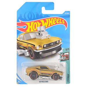 Hot Wheels - "Tooned" '68 Mustang - 2018 Free Shipping Visit