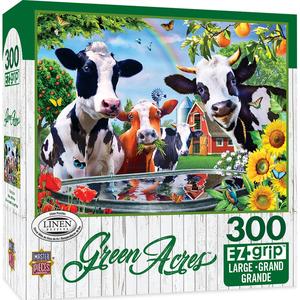 Green Acres - Moo Love - 300 Piece EzGrip Puzzle Best Place Cheap Pice