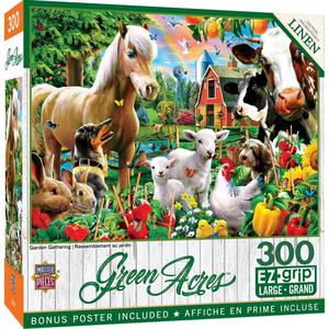 Green Acres - Garden Gathering - 300 Piece EzGrip Puzzle With Paypal Cheap Online