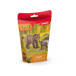 Grizzly Bear Mother with Cub Newest For Sale