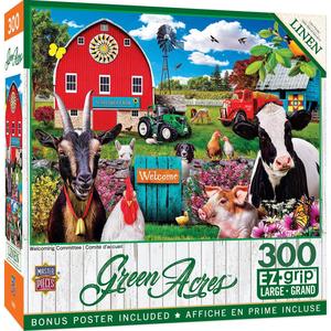 Green Acres - Welcoming Committee - 300 Piece EzGrip Puzzle Sale 2025