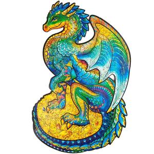 Guarding Dragon Wooden Puzzle Free Shipping Visit