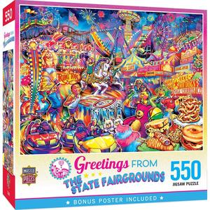 Greetings From - The State Fairgrounds - 550 Piece Puzzle Eastbay Cheap Online