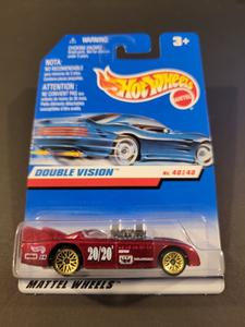 Hot Wheels - Double Vision - 1998 *Card Variation* 2025 Unisex