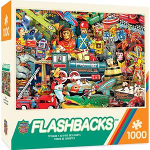 Flashbacks - Toyland - 1000 Piece Puzzle Buy Cheap Inexpensive