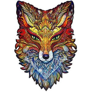 Fiery Fox Wooden Puzzle 2025 Cheap Pice