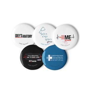 Grey's Anatomy Pin Set Clearance Choice