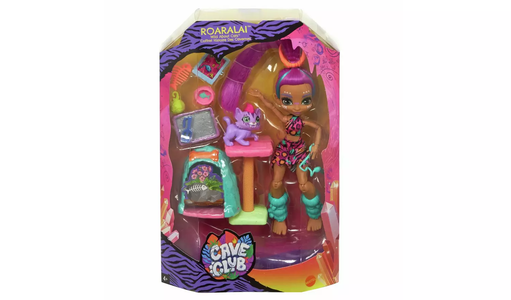 Cave Club Wild About Cats Playset & Roaralai Doll Cheap Supply