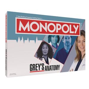 Official Grey's Anatomy Monopoly Free Shipping Real