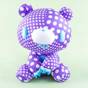 Gloomy Bear Plushie - Purple With Dots & Blood / Big Clearance 2025