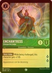 Lorcana - Enchantress (Unexpected Judge) - 80/204 - Common (Foil) - Rise of the Floodborn Shop For