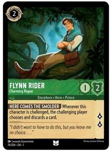 Lorcana - Flynn Rider (Charming Rogue) - 74/204 - Uncommon - The First Chapter 2025 New
