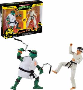 TMNT x Cobra Kai Michelangelo vs. Daniel LaRusso Two-Pack Free Shipping 2025