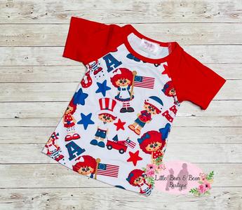 USA Rag Doll Shirt Good Selling Cheap Pice