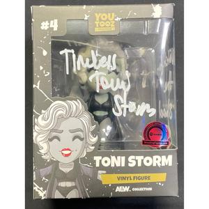 Timeless Toni Storm Black & White You Tooz Figure - JSA Autographed Countdown Package Cheap Online