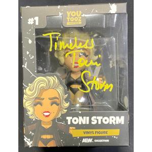 Timeless Toni Storm Color You Tooz Figure - JSA Autographed Free Shipping Buy