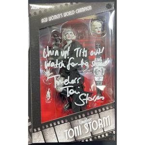 Timeless Toni Storm RSC Exclusive AEW Figure - JSA Autographed Cheap With Credit Card