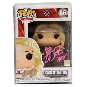 Trish Stratus WWE Funko POP Figure - AUTOGRAPHED Perfect Sale Online