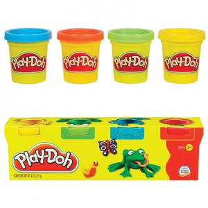 Play-Doh Vasetti set 4Pezzi, Plastilina Multicolore Pre Order Online