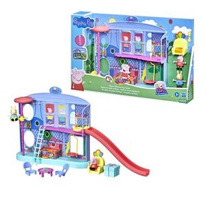 Peppa Pig Playset Centro Divertimenti con i personaggi Peppa e Rebecca Coniglio Outlet 100% Original