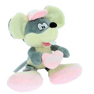 Peluche Topolino con Cuore 40cm Very Cheap