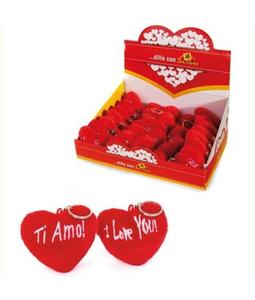 Peluche Portachiavi Cuore Brand New Unisex