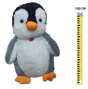 Peluche Pinguino Gigante da 100cm con dettagli Realistici With Mastercard