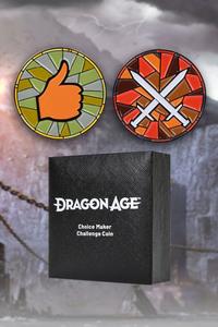Dragon Age Coin Choice Maker Challenge Coin Outlet New