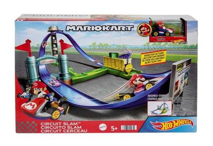 Pista Sfida in Circuito di Mario Kart Hot Wheels -Mattel Discount Get To Buy