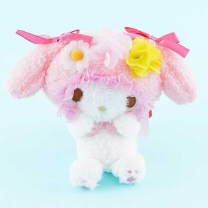 My Melody Flower Ribbon Plushie - Medium The Cheapest Cheap Online