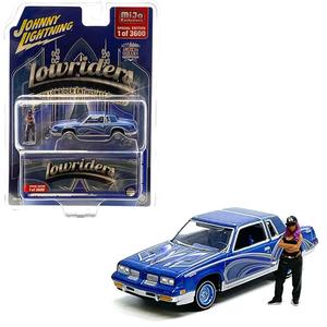 Johnny Lightning X American Diorama - 1984 Oldsmobile Cutlass w/ Figure - 2024 Lowriders Series With Credit Card Cheap Online