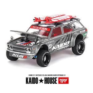 Kaido House x Mini GT - Datsun 510 Wagon 4x4 - Kaido Offroad V1 *Sealed, Possibility of a Chase* Free Shipping Discounts
