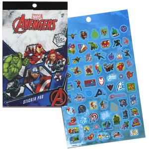 Avengers 4 Sheet Foil Cover Sticker Pad, 200  Stickers Buy Cheap Pices