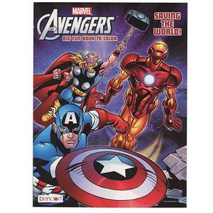 Avengers 80 Page Coloring Book Assorted Styles Free Shipping Official