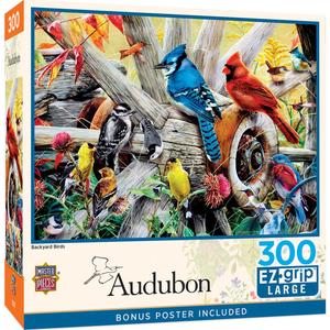 Audubon - Backyard Birds - 300 Piece EZGrip Puzzle Cheapest Pice
