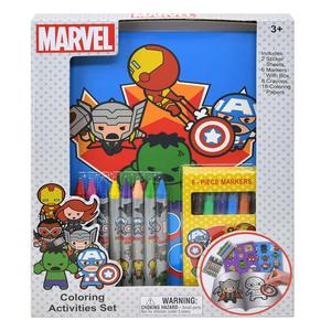 Avengers Kawaii Coloring Activity Set in window box Free Shipping Outlet Store
