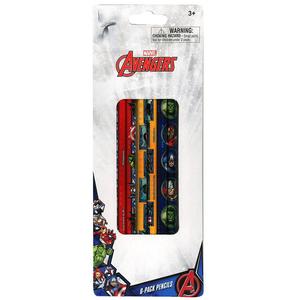 Avengers 6 Pack Pencil on blister card With Mastercard For Sale