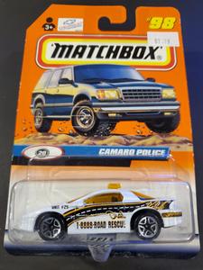 Matchbox -  1993 Chevrolet Camaro Z28 Police - 1999 Outlet Top Quality